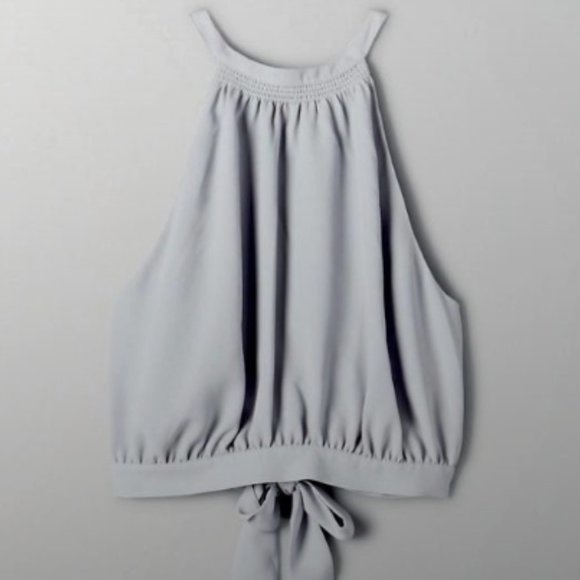 Aritzia Wilfred Cadence Blouse, XS, Blue Pearl Grey, NWOT, Never Worn - Picture 2 of 2